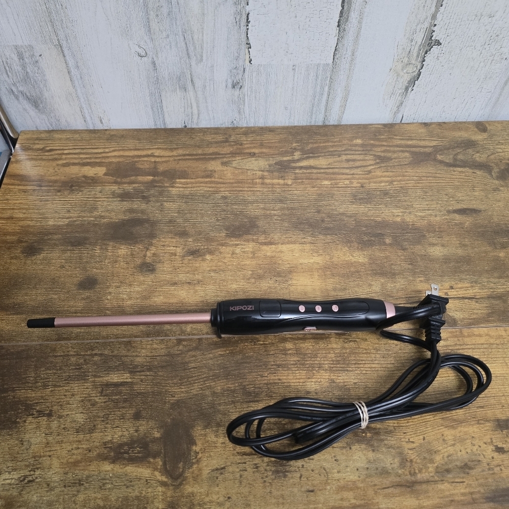 Kipozi Pink and Black Curling Wand
